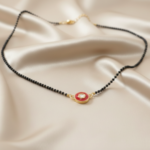 Red Enamel Mangalsutra