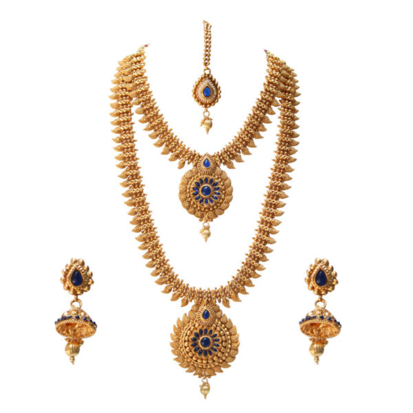 Blue color south indian haram