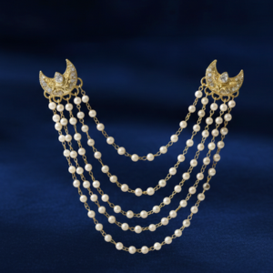 Double Chandrakor hair pin