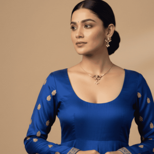 Traditional Red Stone Necklace Set